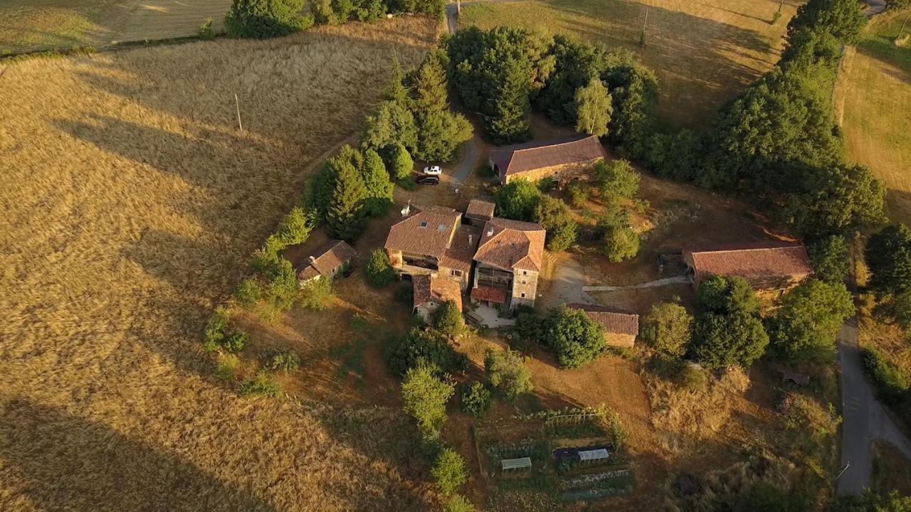 Grande Maison De Caractere En Pierres -Superbe Vue Saint-Cirgues  Εξωτερικό φωτογραφία